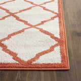 Safavieh Amherst 421 Power Loomed 67% Polypropylene 18% Fibrillated Polypropylene 8% Latex 7% Poly-cotton(warp) Rug AMT421F-3