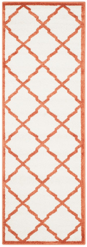 Safavieh Amherst 421 Power Loomed 67% Polypropylene 18% Fibrillated Polypropylene 8% Latex 7% Poly-cotton(warp) Rug AMT421F-3