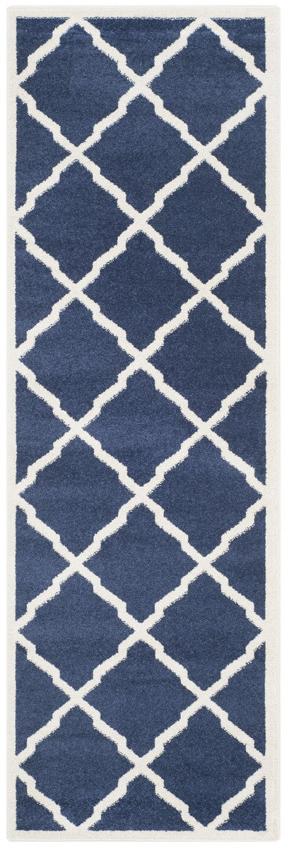 Safavieh Amherst 421 Power Loomed 67% Polypropylene 18% Fibrillated Polypropylene 8% Latex 7% Poly-cotton(warp) Rug AMT421P-29