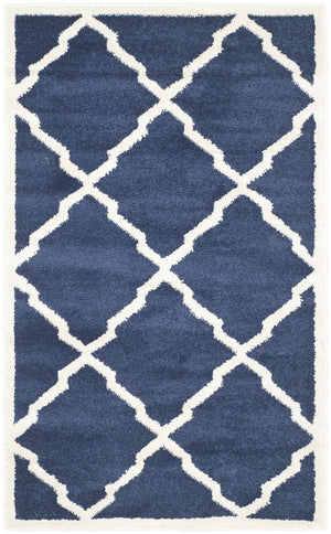 Safavieh Amherst 421 Power Loomed 67% Polypropylene 18% Fibrillated Polypropylene 8% Latex 7% Poly-cotton(warp) Rug AMT421P-3