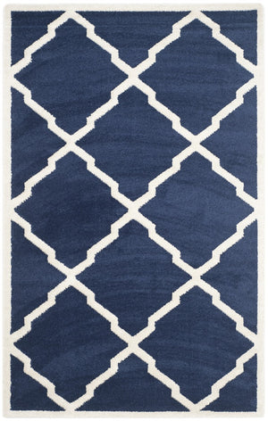 Safavieh Amherst 421 Power Loomed 67% Polypropylene 18% Fibrillated Polypropylene 8% Latex 7% Poly-cotton(warp) Rug AMT421P-29