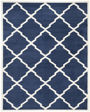 Safavieh Amherst 421 Power Loomed 67% Polypropylene 18% Fibrillated Polypropylene 8% Latex 7% Poly-cotton(warp) Rug AMT421P-29
