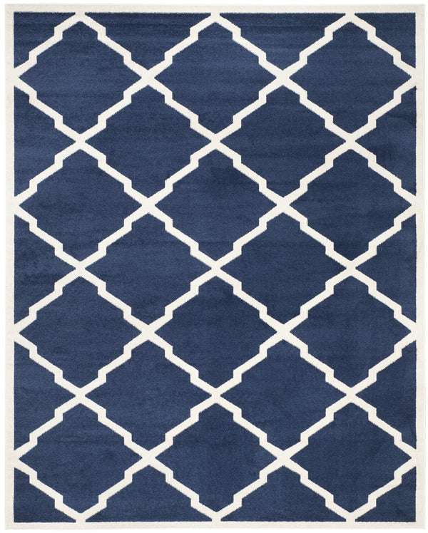 Safavieh Amherst 421 Power Loomed 67% Polypropylene 18% Fibrillated Polypropylene 8% Latex 7% Poly-cotton(warp) Rug AMT421P-29