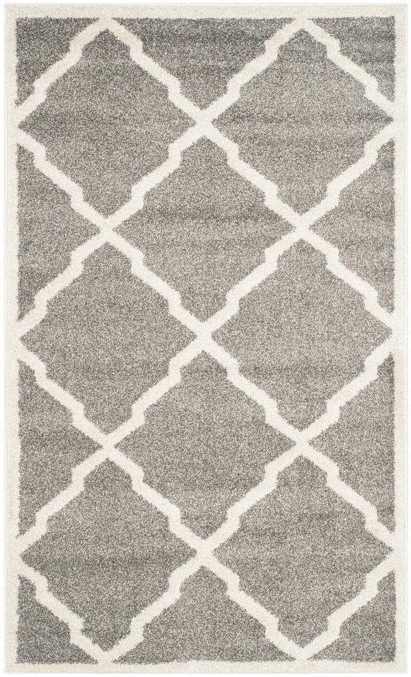 Safavieh Amherst 421 Power Loomed 67% Polypropylene 18% Fibrillated Polypropylene 8% Latex 7% Poly-cotton(warp) Rug AMT421R-3
