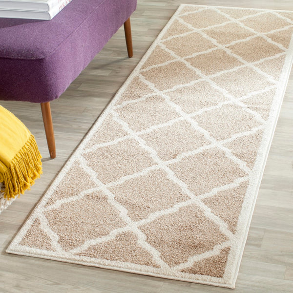 Safavieh Amherst 421 Power Loomed 67% Polypropylene 18% Fibrillated Polypropylene 8% Latex 7% Poly-cotton(warp) Rug AMT421S-29
