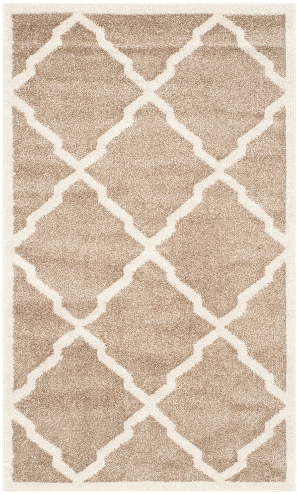 Safavieh Amherst 421 Power Loomed 67% Polypropylene 18% Fibrillated Polypropylene 8% Latex 7% Poly-cotton(warp) Rug AMT421S-3