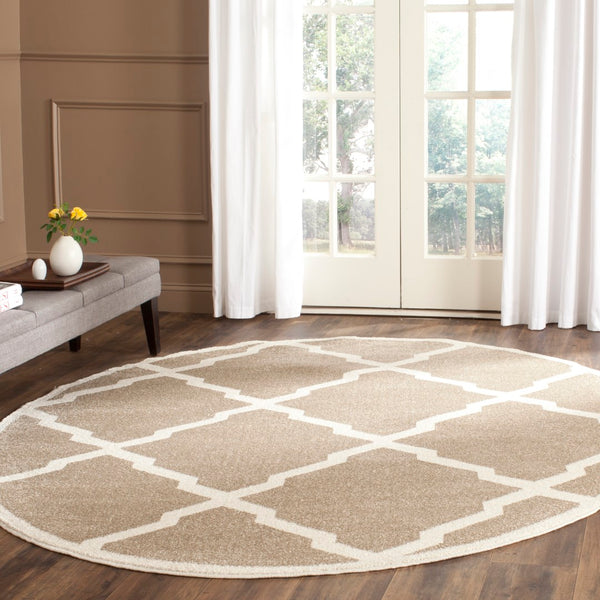 Safavieh Amherst 421 Power Loomed 67% Polypropylene 18% Fibrillated Polypropylene 8% Latex 7% Poly-cotton(warp) Rug AMT421S-29