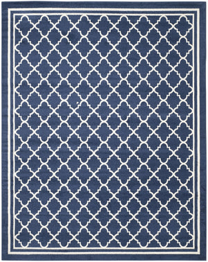 Safavieh Amherst 422 Power Loomed 65.6% Polypropylene 21% Fibrillated Polypropylene 5.9% Latex (SBR (50% Water/50% Latex))7.2% Poly-cotton(warp) Contemporary Rug AMT422P-8SQ