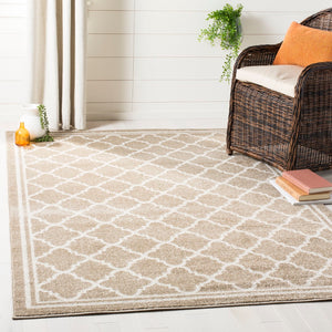Safavieh Amherst 422 Power Loomed 65.6% Polypropylene 21% Fibrillated Polypropylene 5.9% Latex (SBR (50% Water/50% Latex))7.2% Poly-cotton(warp) Contemporary Rug AMT422S-8SQ