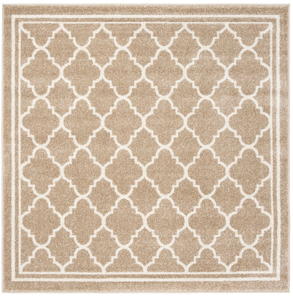 Safavieh Amherst 422 Power Loomed 65.6% Polypropylene 21% Fibrillated Polypropylene 5.9% Latex (SBR (50% Water/50% Latex))7.2% Poly-cotton(warp) Contemporary Rug AMT422S-8SQ