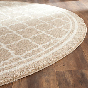 Safavieh Amherst 422 Power Loomed 65.6% Polypropylene 21% Fibrillated Polypropylene 5.9% Latex (SBR (50% Water/50% Latex))7.2% Poly-cotton(warp) Contemporary Rug AMT422S-8SQ