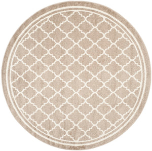 Safavieh Amherst 422 Power Loomed 65.6% Polypropylene 21% Fibrillated Polypropylene 5.9% Latex (SBR (50% Water/50% Latex))7.2% Poly-cotton(warp) Contemporary Rug AMT422S-8SQ