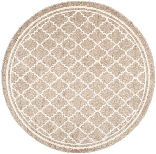 Safavieh Amherst 422 Power Loomed 65.6% Polypropylene 21% Fibrillated Polypropylene 5.9% Latex (SBR (50% Water/50% Latex))7.2% Poly-cotton(warp) Contemporary Rug AMT422S-8SQ