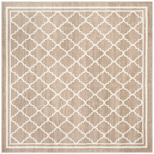 Safavieh Amherst 422 Power Loomed 65.6% Polypropylene 21% Fibrillated Polypropylene 5.9% Latex (SBR (50% Water/50% Latex))7.2% Poly-cotton(warp) Contemporary Rug AMT422S-8SQ