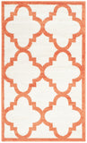 Safavieh Amherst 423 Power Loomed 67% Polypropylene 18% Fibrillated Polypropylene 8% Latex 7% Poly-cotton(warp) Rug AMT423F-3