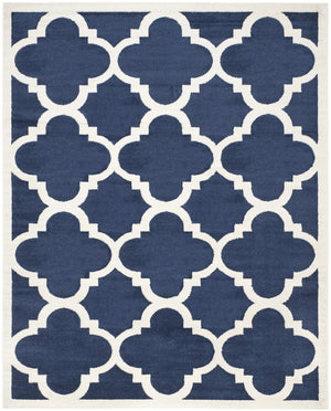 Safavieh Amherst 423 Power Loomed 67% Polypropylene 18% Fibrillated Polypropylene 8% Latex 7% Poly-cotton(warp) Rug AMT423P-3