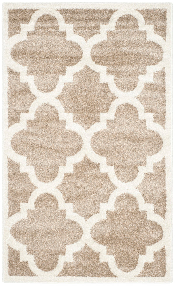 Safavieh Amherst 423 Power Loomed 67% Polypropylene 18% Fibrillated Polypropylene 8% Latex 7% Poly-cotton(warp) Rug AMT423S-3