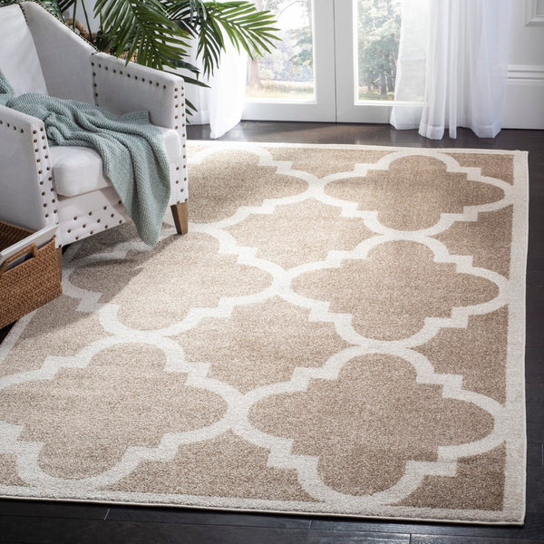 Safavieh Amherst 423 Power Loomed 67% Polypropylene 18% Fibrillated Polypropylene 8% Latex 7% Poly-cotton(warp) Rug AMT423S-29
