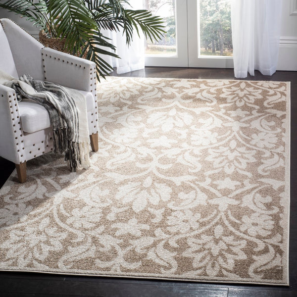 Safavieh Amherst 424 Power Loomed 67% Polypropylene 18% Fibrillated Polypropylene 8% Latex 7% Poly-cotton(warp) Rug AMT424S-5