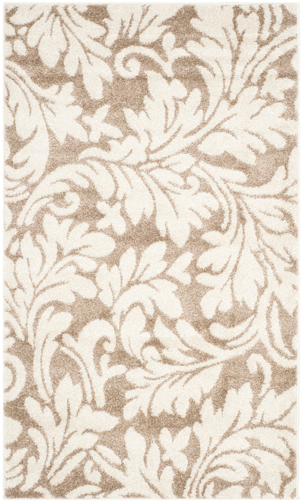 Safavieh Amherst 425 Power Loomed 67% Polypropylene 18% Fibrillated Polypropylene 8% Latex 7% Poly-cotton(warp) Rug AMT425S-3