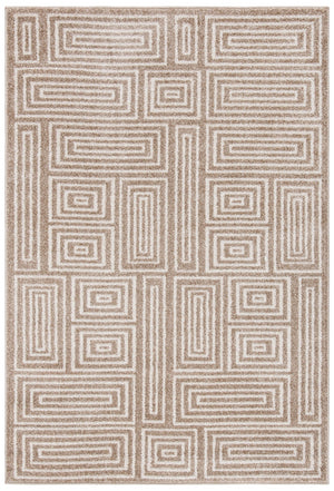 Safavieh Maze Power Loomed 67% Polypropylene 18% Fibrillated Polypropylene 8% Latex 7% Poly-cotton(warp) Rug AMT430S-4