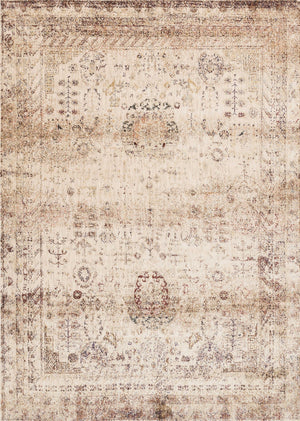 Loloi Anastasia AF-01 75% Polypropylene, 25% Polyester Power Loomed Transitional Rug ANASAF-01IVMLD0I0