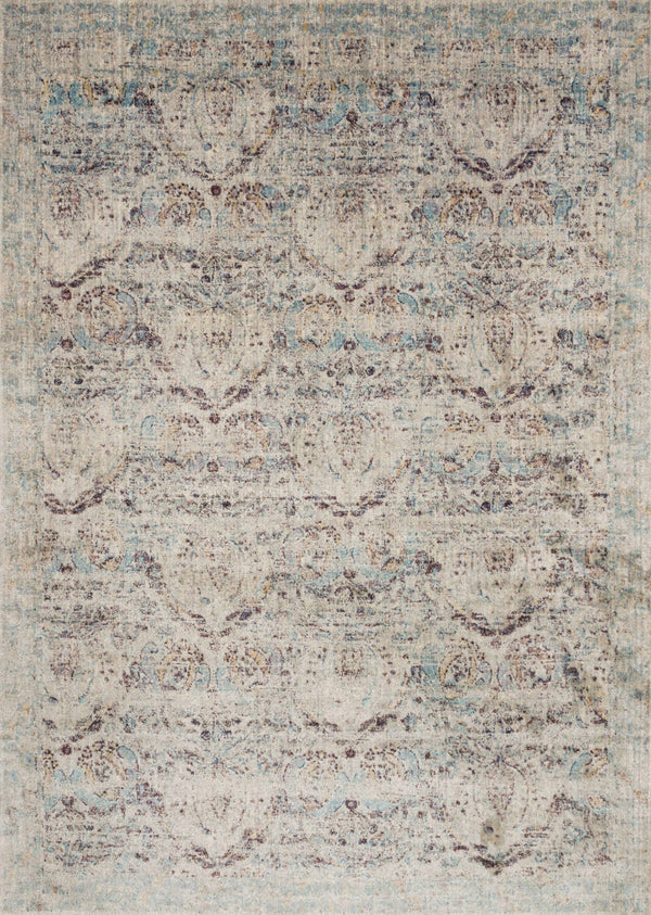 Loloi Anastasia AF-05 75% Polypropylene, 25% Polyester Power Loomed Transitional Rug ANASAF-05SIPLD0I0
