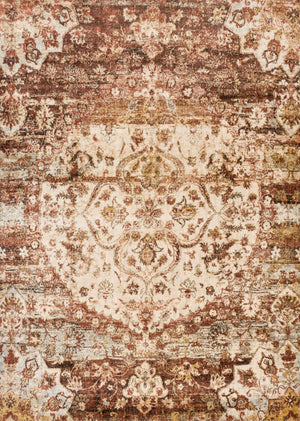 Loloi Anastasia AF-06 75% Polypropylene, 25% Polyester Power Loomed Transitional Rug ANASAF-06RUIVD0I0