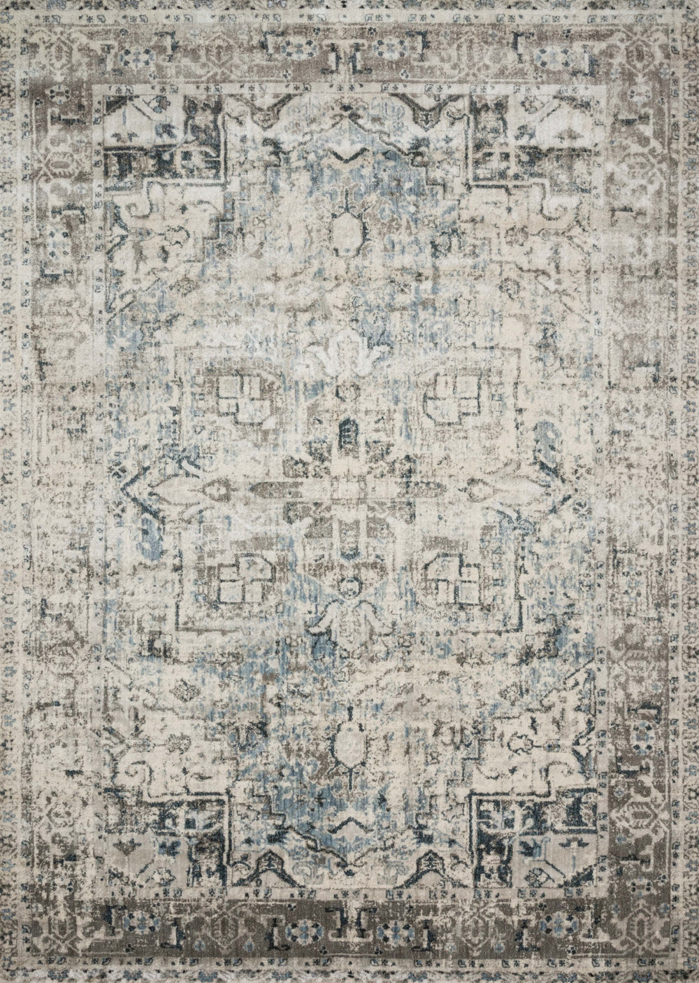 Loloi Anastasia AF-20 75% Polypropylene, 25% Polyester Power Loomed Transitional Rug ANASAF-20BBSLD0I0