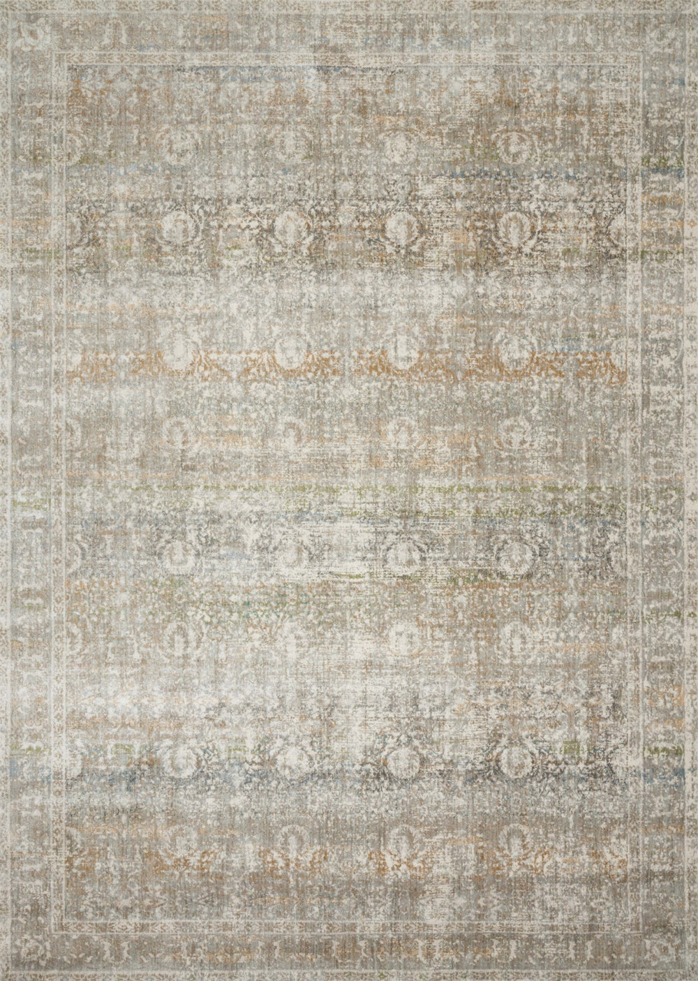 Loloi Anastasia AF-21 75% Polypropylene, 25% Polyester Power Loomed Transitional Rug ANASAF-21GYMLD0I0