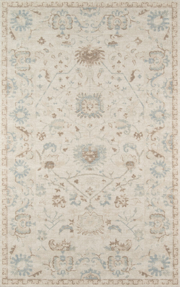 Momeni Anatolia ANA-5 Machine Made Traditional Oriental Indoor Area Rug Beige 9'9" x 12'6" ANATOANA-5BGE99C6