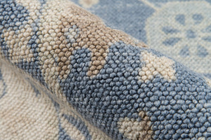 Momeni Anatolia ANA-7 Machine Made Traditional Oriental Indoor Area Rug Light Blue 9'9" x 12'6" ANATOANA-7LBL99C6