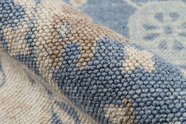 Momeni Anatolia ANA-7 Machine Made Traditional Oriental Indoor Area Rug Light Blue 9'9" x 12'6" ANATOANA-7LBL99C6