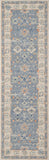 Momeni Anatolia ANA-8 Machine Made Traditional Oriental Indoor Area Rug Blue 9'9" x 12'6" ANATOANA-8BLU99C6