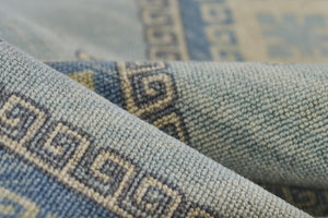 Momeni Anatolia ANA10 Machine Made Traditional Medallion Indoor Area Rug Blue 9'9" x 12'6" ANATOANA10BLU99C6