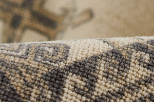 Momeni Anatolia ANA10 Machine Made Traditional Medallion Indoor Area Rug Charcoal 9'9" x 12'6" ANATOANA10CHR99C6