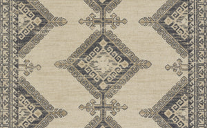 Momeni Anatolia ANA10 Machine Made Traditional Medallion Indoor Area Rug Charcoal 9'9" x 12'6" ANATOANA10CHR99C6