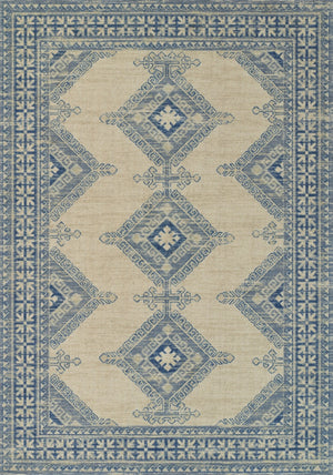 Momeni Anatolia ANA10 Machine Made Traditional Medallion Indoor Area Rug Ivory 9'9" x 12'6" ANATOANA10IVY99C6