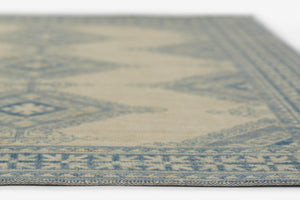 Momeni Anatolia ANA10 Machine Made Traditional Medallion Indoor Area Rug Ivory 9'9" x 12'6" ANATOANA10IVY99C6