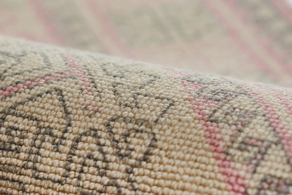 Momeni Anatolia ANA10 Machine Made Traditional Medallion Indoor Area Rug Pink 9'9" x 12'6" ANATOANA10PNK99C6