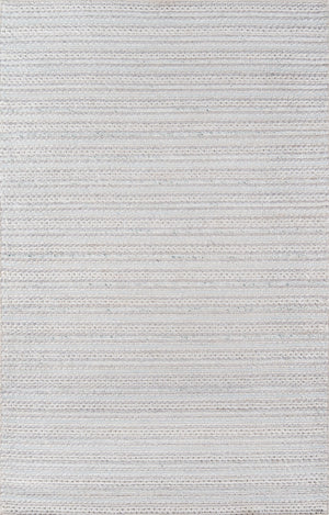Momeni Andes AND-4 Hand Woven Contemporary Striped Indoor Area Rug Light Grey 8'9" x 11'9" ANDESAND-4LGY89B9