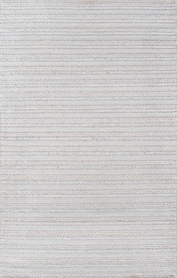 Momeni Andes AND-4 Hand Woven Contemporary Striped Indoor Area Rug Light Grey 8'9" x 11'9" ANDESAND-4LGY89B9