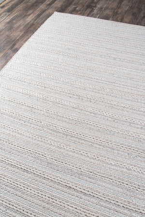 Momeni Andes AND-4 Hand Woven Contemporary Striped Indoor Area Rug Light Grey 8'9" x 11'9" ANDESAND-4LGY89B9