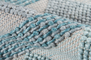 Momeni Andes AND-5 Hand Woven Contemporary Geometric Indoor Area Rug Blue 8'9" x 11'9" ANDESAND-5BLU89B9