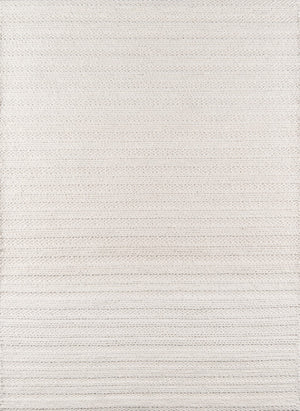 Momeni Andes AND-9 Hand Woven Contemporary Striped Indoor Area Rug Ivory 8'9" x 11'9" ANDESAND-9IVY89B9