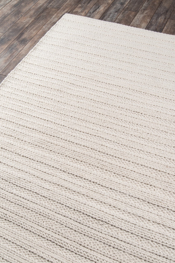 Momeni Andes AND-9 Hand Woven Contemporary Striped Indoor Area Rug Ivory 8'9" x 11'9" ANDESAND-9IVY89B9