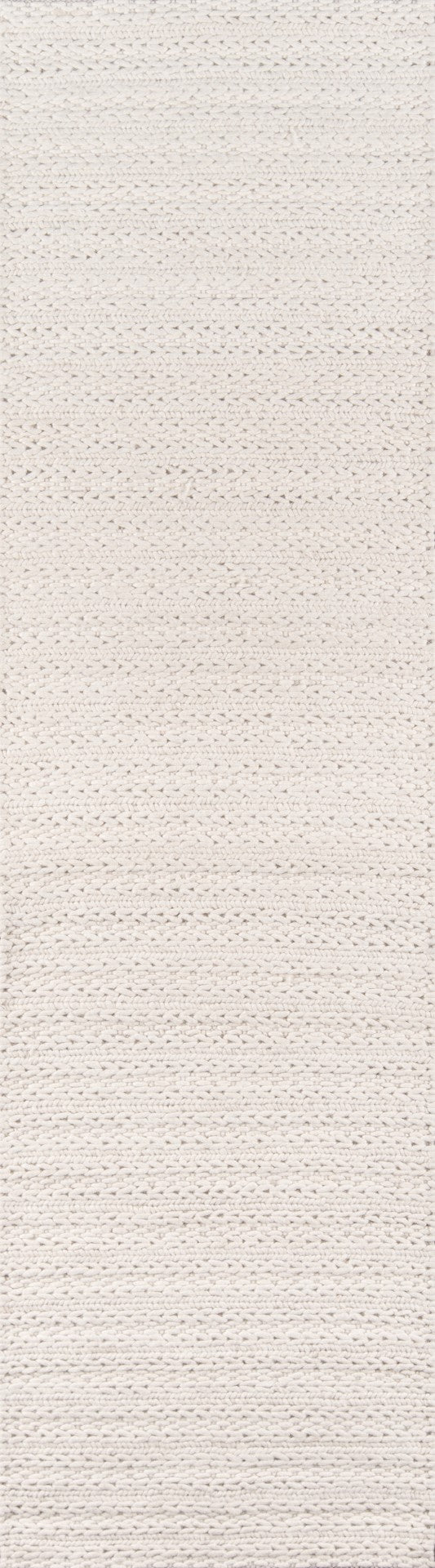 Momeni Andes AND-9 Hand Woven Contemporary Striped Indoor Area Rug Ivory 8'9" x 11'9" ANDESAND-9IVY89B9