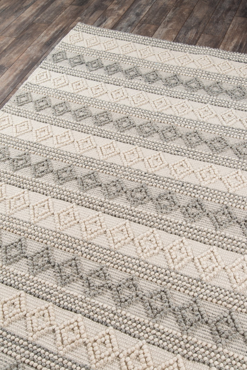 Momeni Andes AND10 Hand Woven Contemporary Geometric Indoor Area Rug Ivory 8'9" x 11'9" ANDESAND10IVY89B9