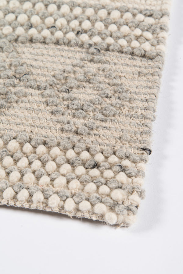 Momeni Andes AND10 Hand Woven Contemporary Geometric Indoor Area Rug Ivory 8'9" x 11'9" ANDESAND10IVY89B9