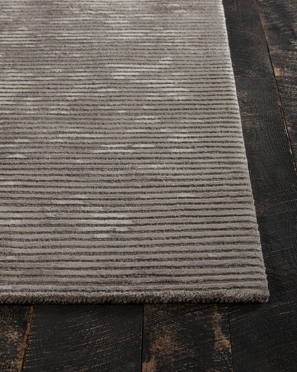 Chandra Rugs Angelo 60% Wool + 40% Viscose Hand-Tufted Solid Rug Taupe 9' x 13'